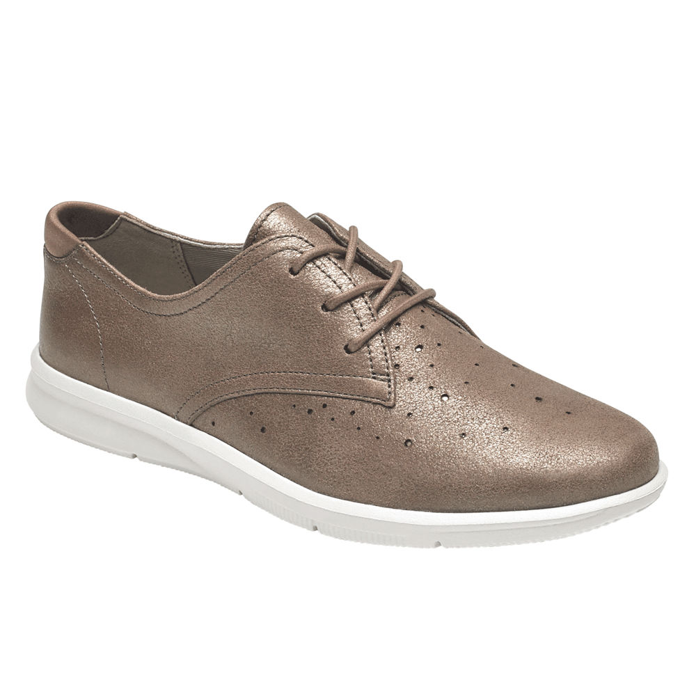 Rockport Oxfords For Womens Beige - Ayva - WE6429308